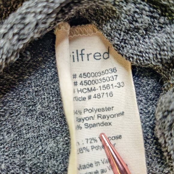 Aritzia Wilfred Sherbrooke Split Hem Oversized Small Lightweight V Neck Sweater - Picture 11 of 13